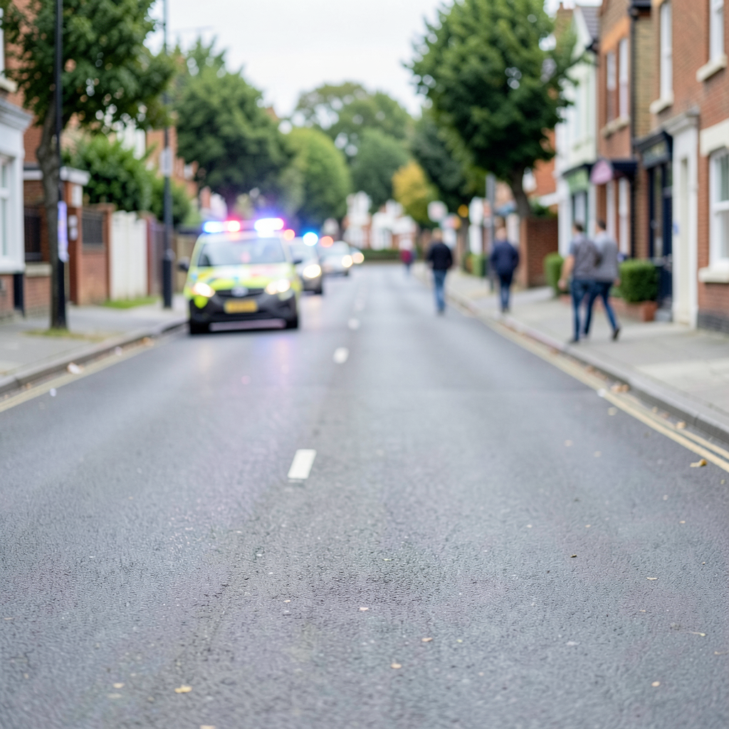 A motorcyclist sustained serious injuries following a road traffic collision.